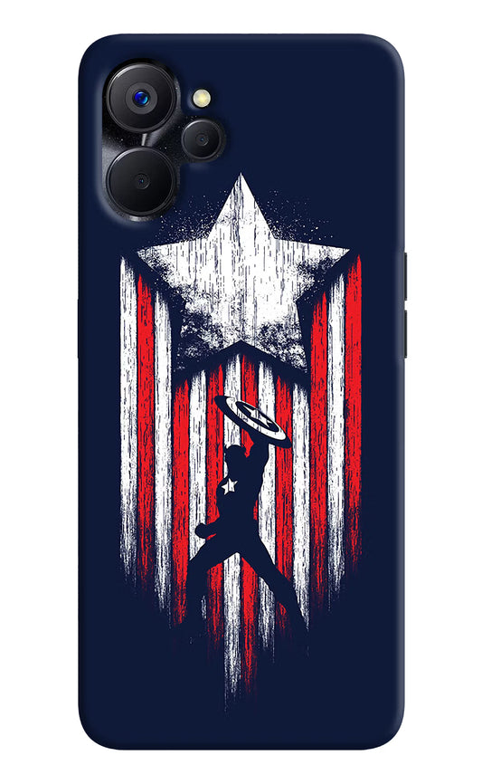 Captain America Marvel Art Realme 9i 5G Hard Case Back Cover by Casekaro