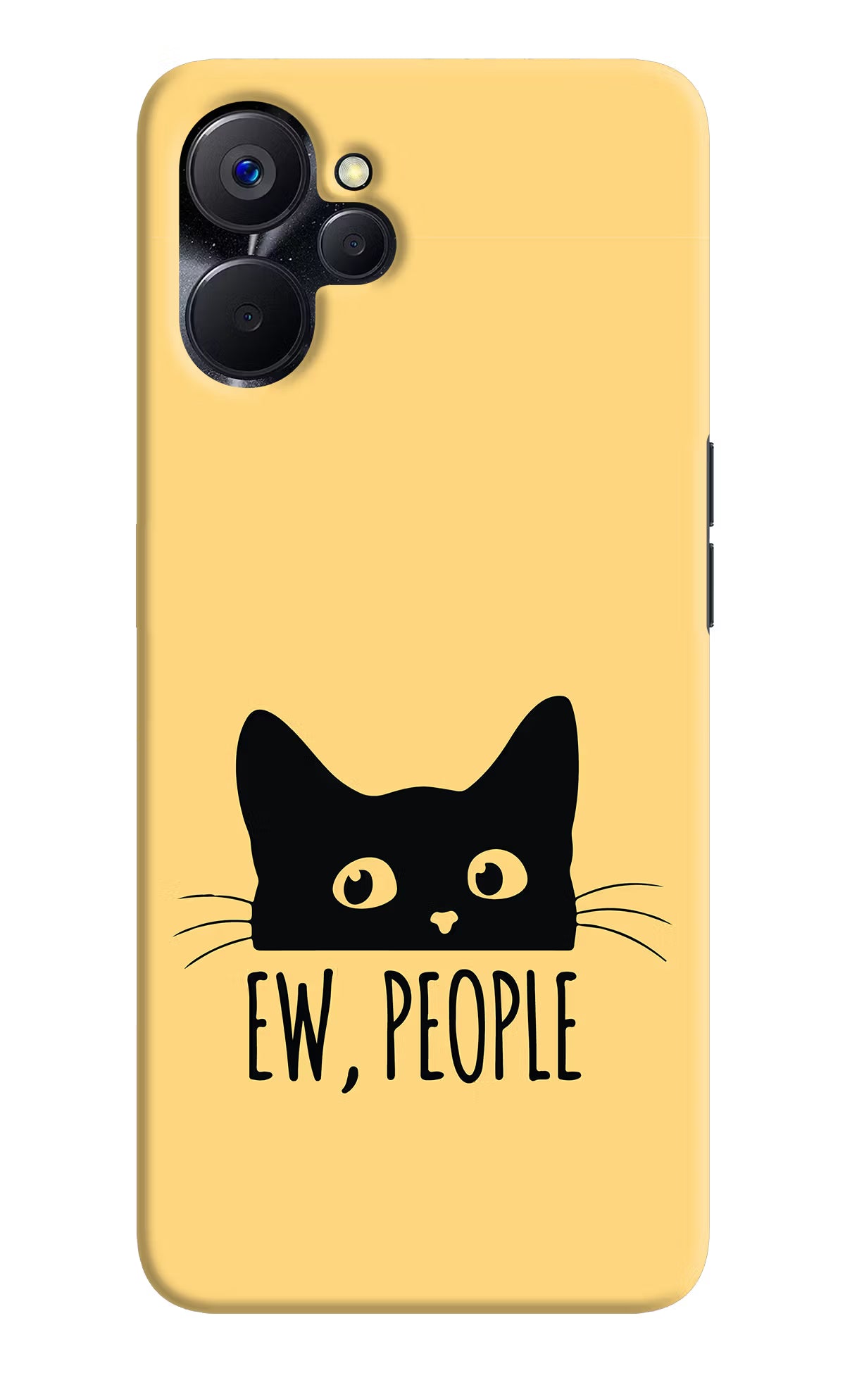 Ew People Catitude Realme 9i 5G Hard Case Back Cover by Casekaro