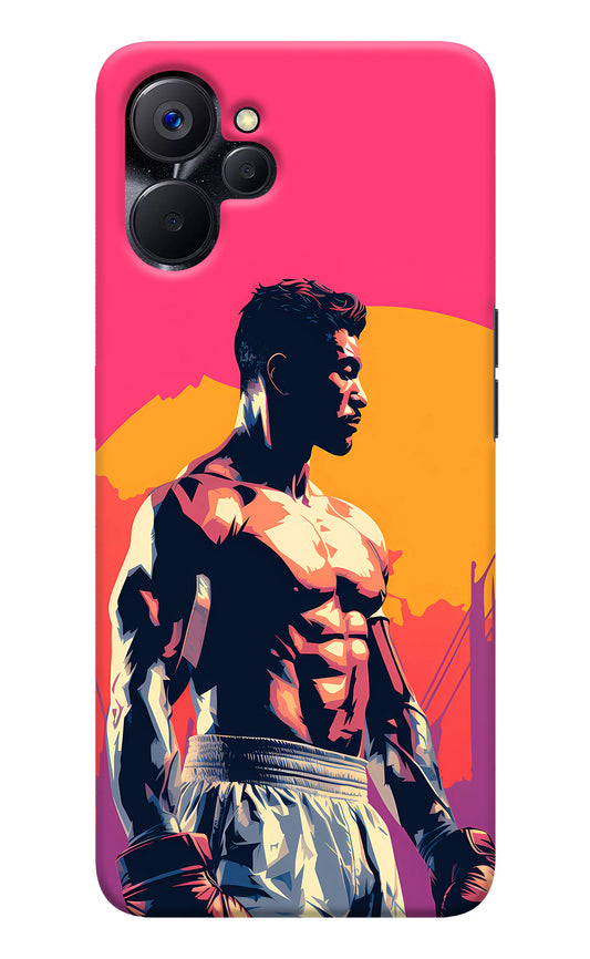 Sunset Warrior (AI Generated) Realme 9i 5G Back Cover