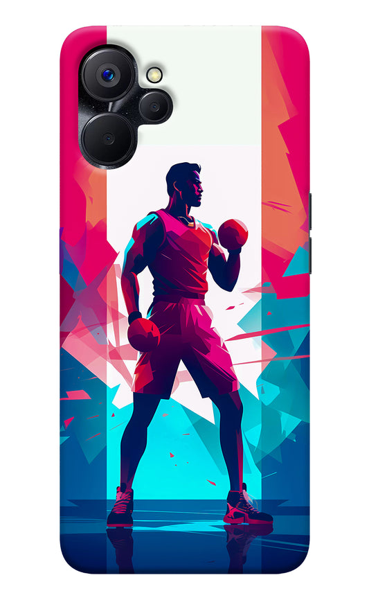 Champion Fighter (AI Generated) Realme 9i 5G Back Cover