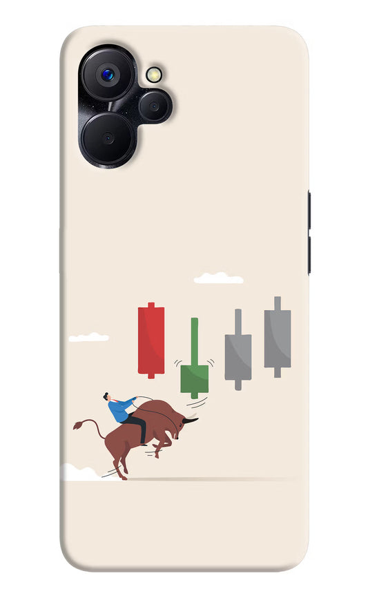 Bull Trading Momentum Realme 9i 5G Hard Case Back Cover by Casekaro