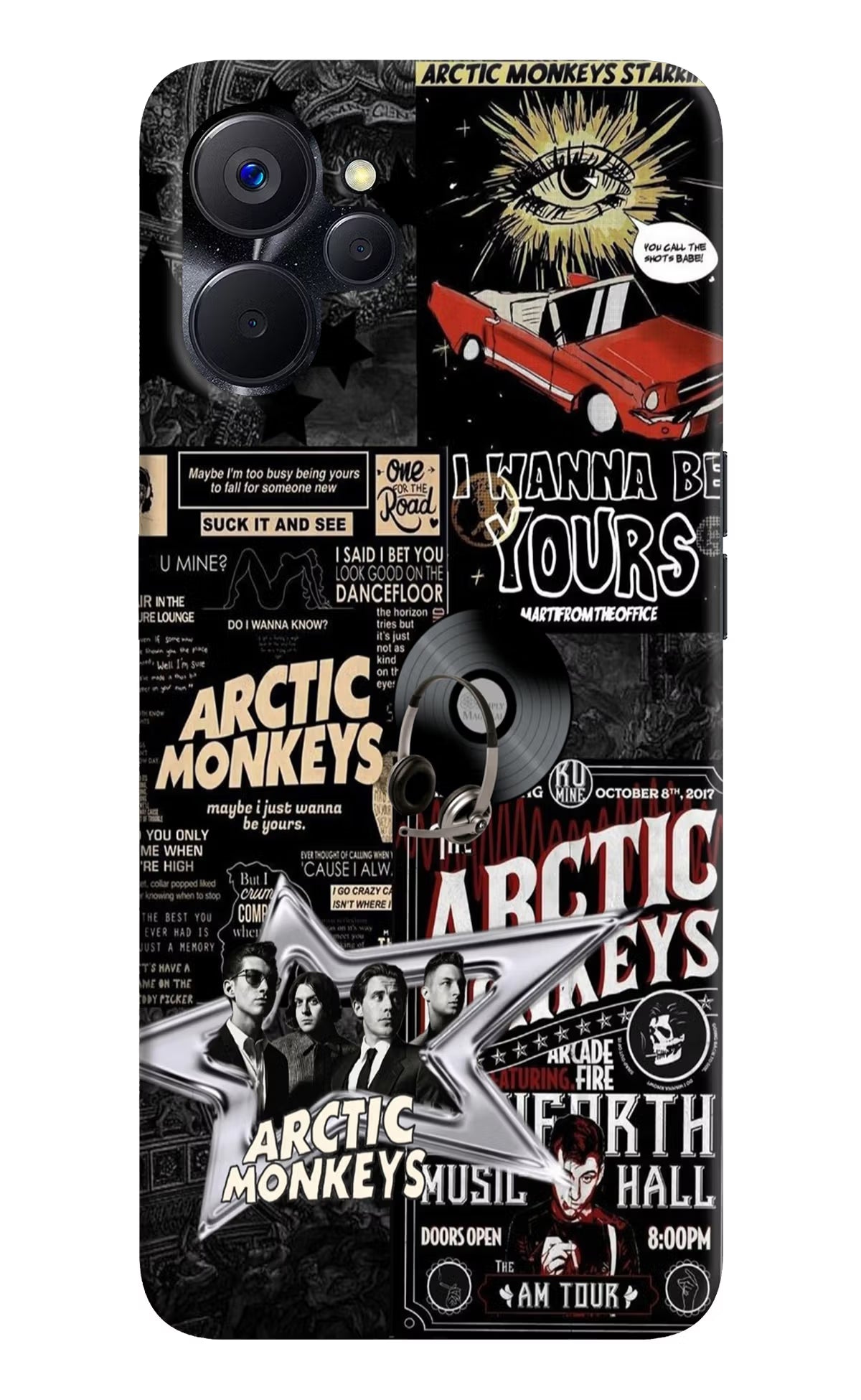Arctic Monkeys Realme 9i 5G Hard Case Back Cover by Casekaro