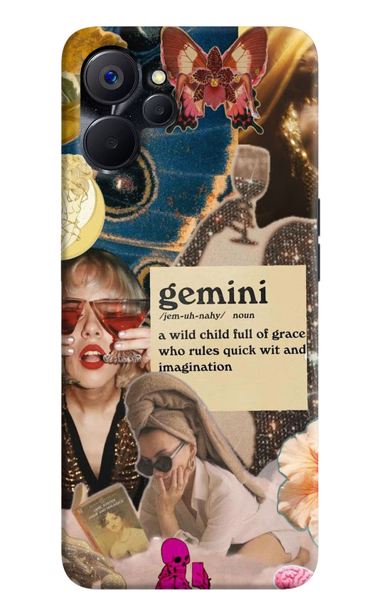 Gemini Zodiac Realme 9i 5G Hard Case Back Cover by Casekaro