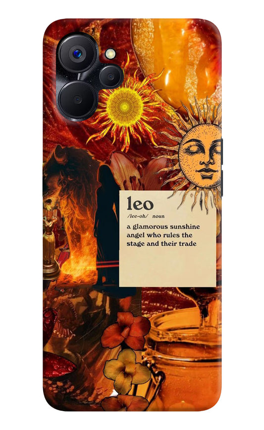 Leo Zodiac Realme 9i 5G Hard Case Back Cover by Casekaro
