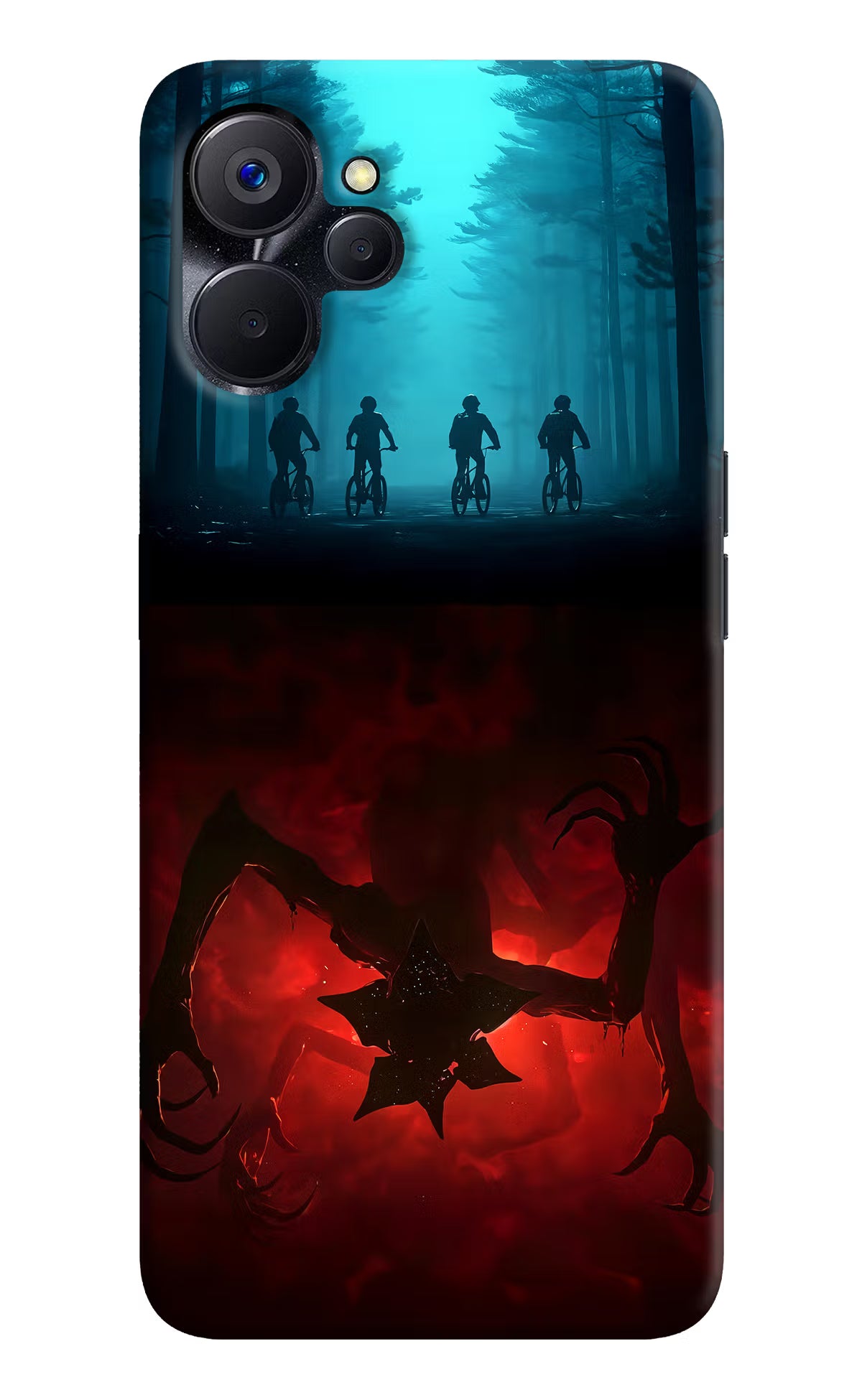 Ordinary Things Downside Up Realme 9i 5G Hard Case Back Cover by Casekaro