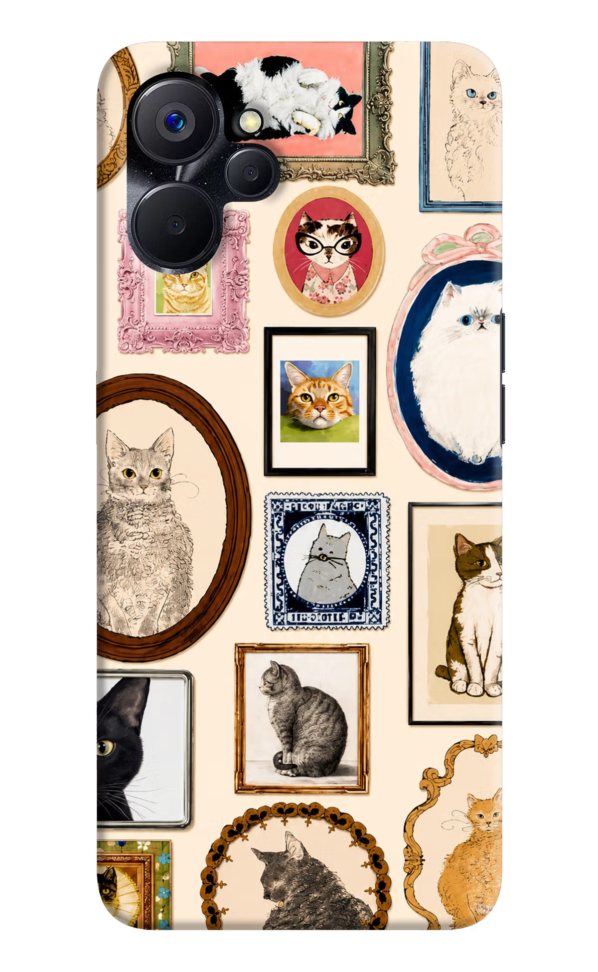 Mirror Cats Realme 9i 5G Back Cover