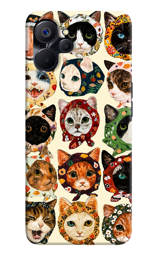 Cool Cat Realme 9i 5G Hard Case Back Cover by Casekaro