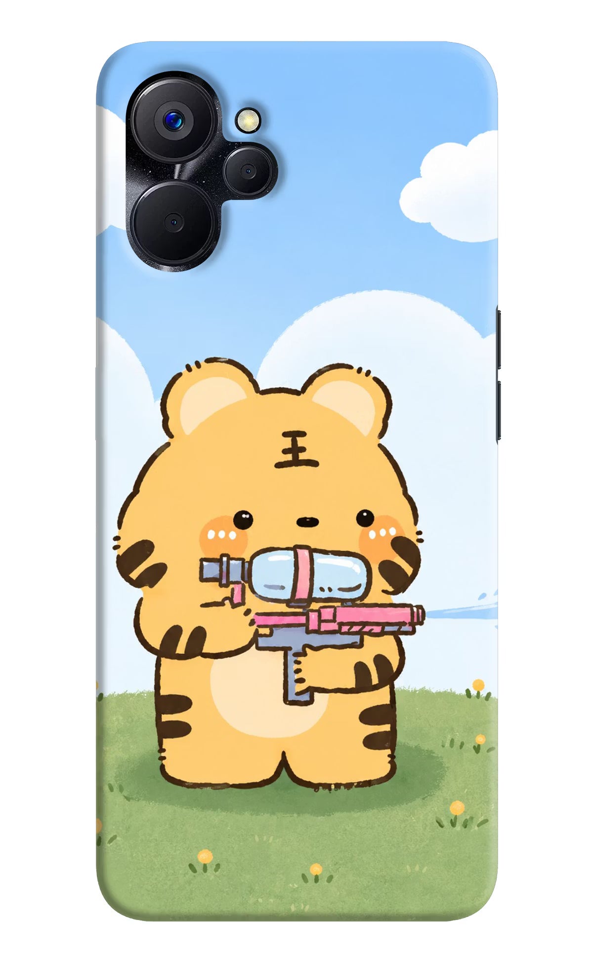 Tiger Treat Realme 9i 5G Back Cover