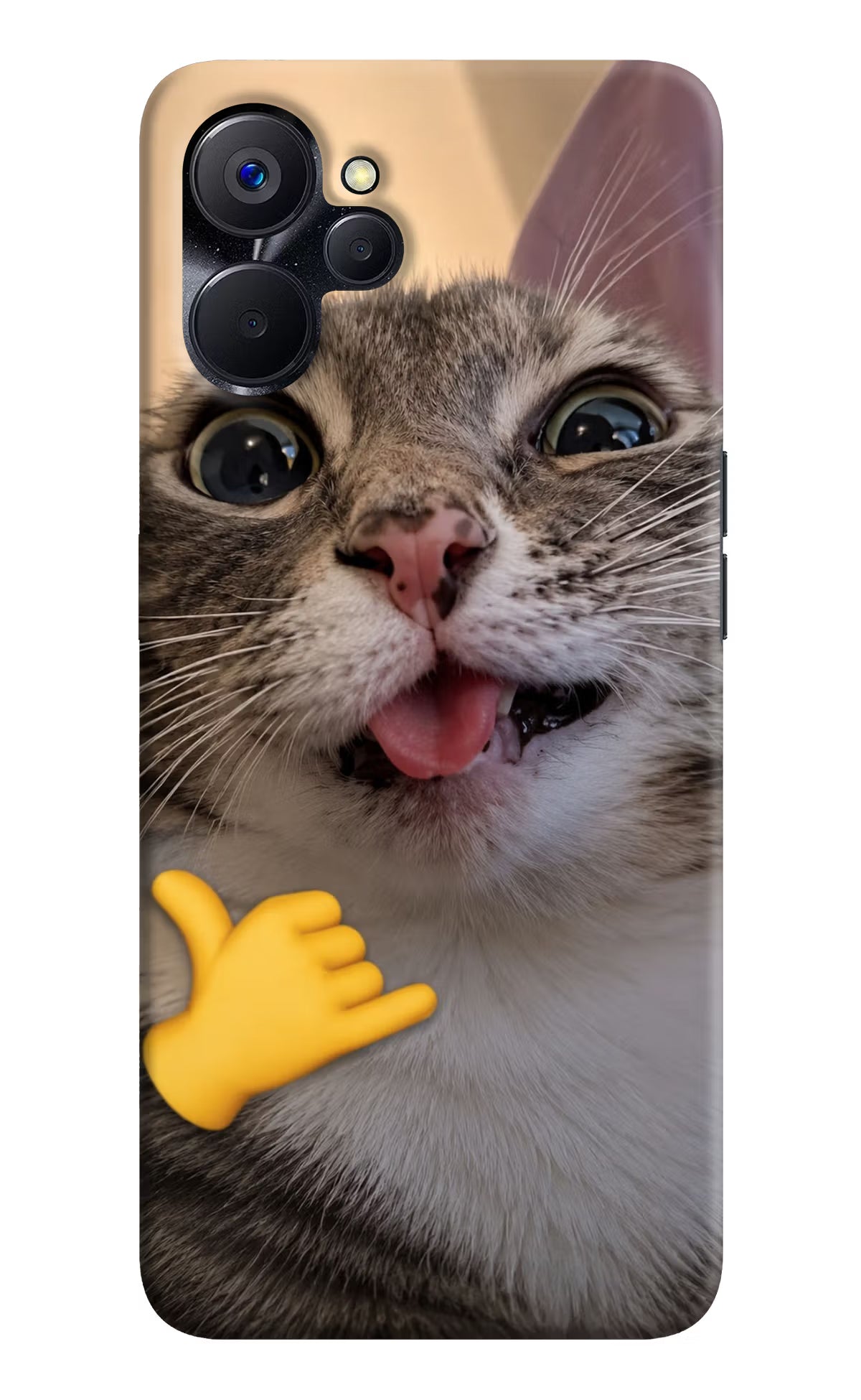 Silly Cat Call Realme 9i 5G Back Cover