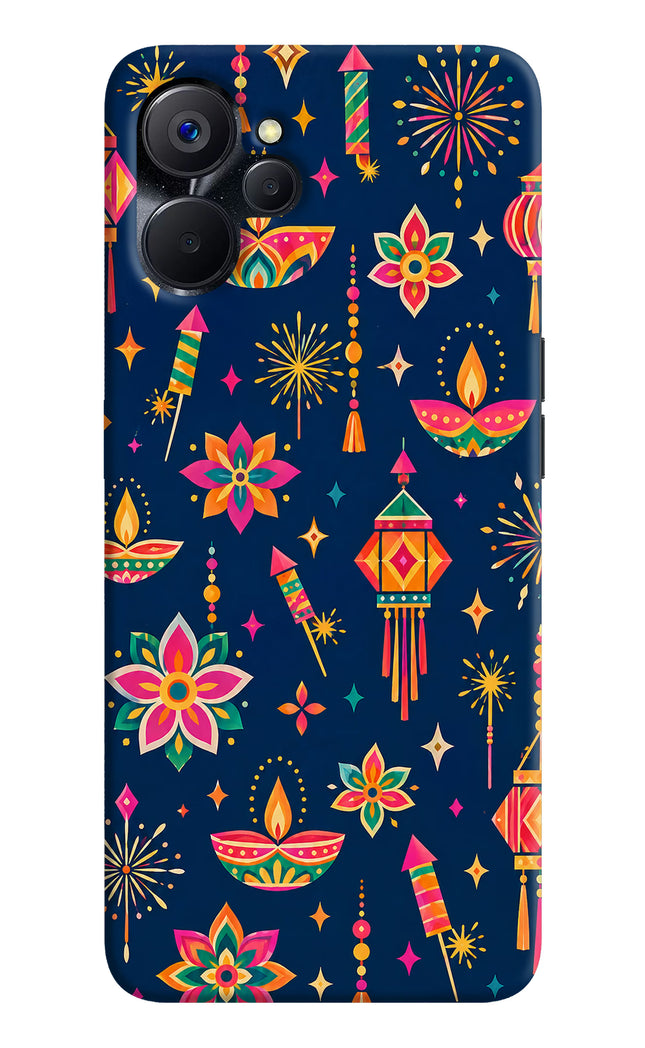 Festive Pop Realme 9i 5G Hard Case Back Cover by Casekaro