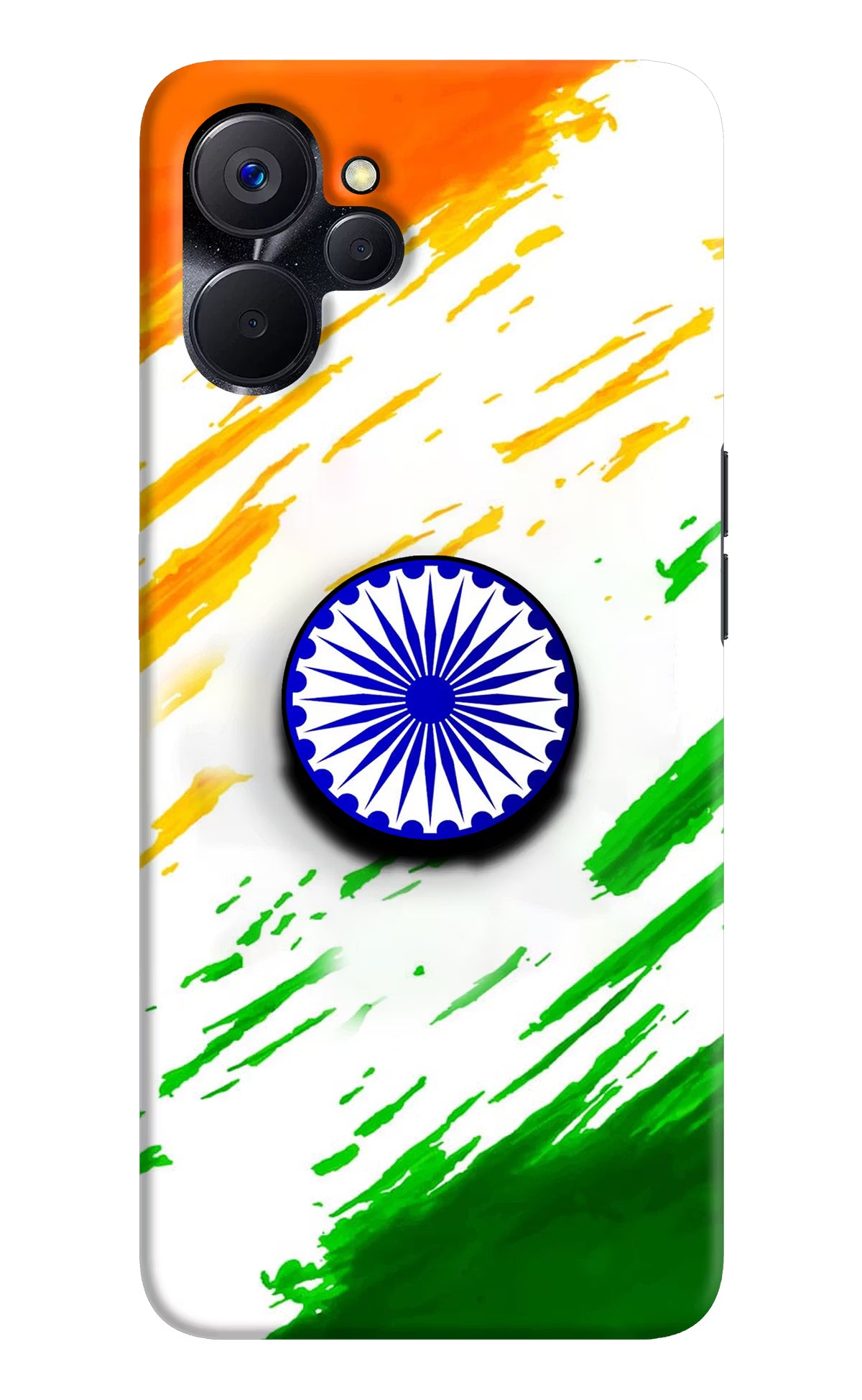 Indian Flag Ashoka Chakra Realme 9i 5G Pop Case by Casekaro