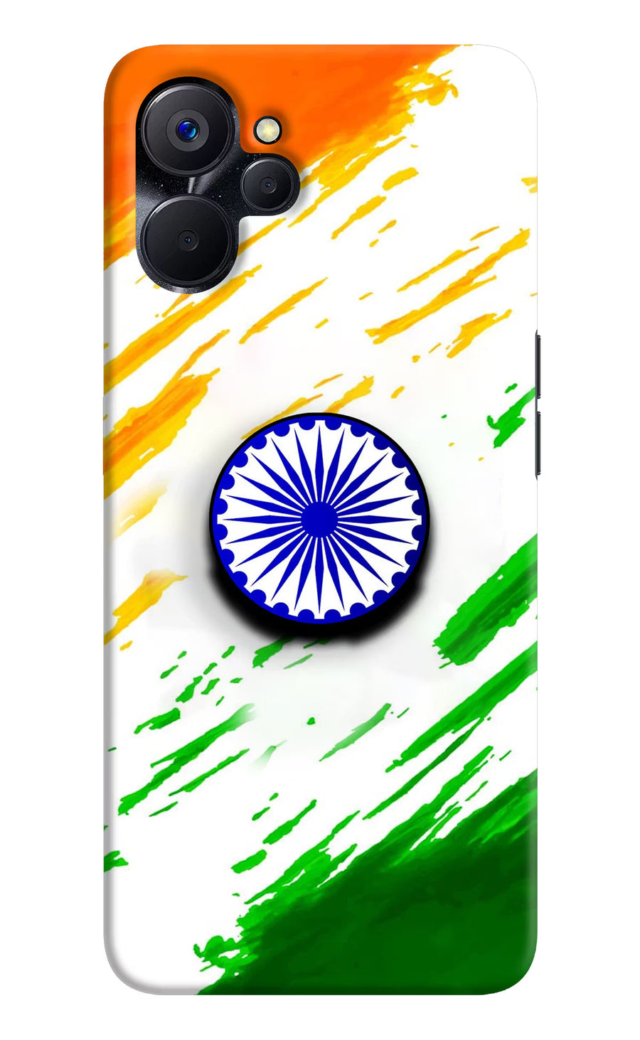 Indian Flag Ashoka Chakra Realme 9i 5G Pop Case, Hard case