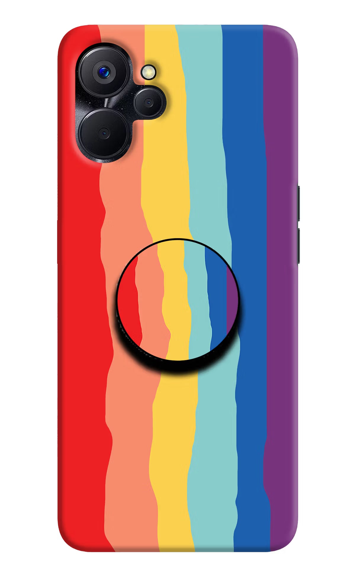 Rainbow Realme 9i 5G Pop Case by Casekaro