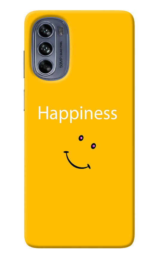 Happiness With Smiley Moto G62 5G Back Cover