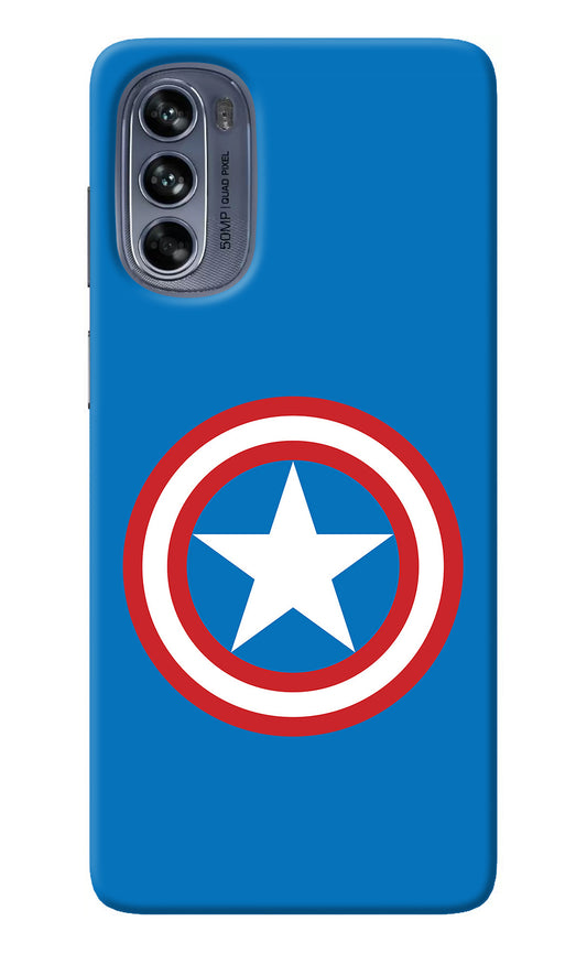 Captain America Logo Moto G62 5G Back Cover