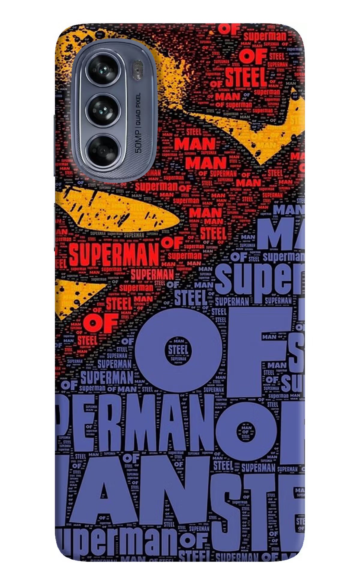 Superman Moto G62 5G Hard Case Back Cover by Casekaro