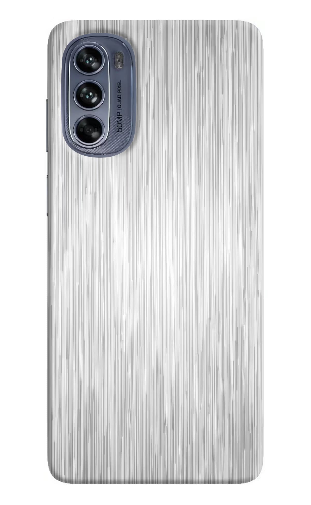 Wooden Grey Texture Moto G62 5G Hard Case Back Cover by Casekaro