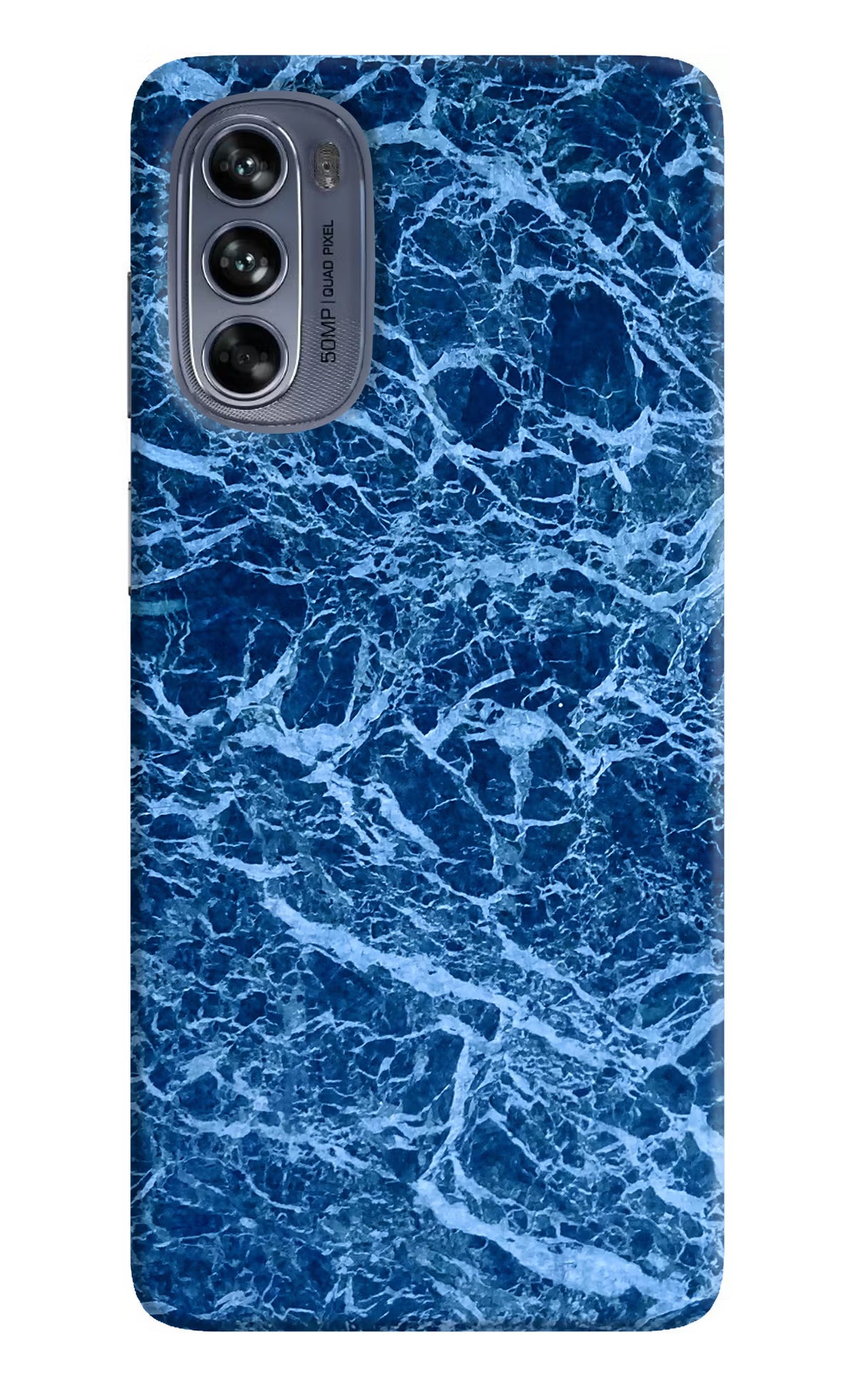 Blue Marble Moto G62 5G Hard Case Back Cover by Casekaro