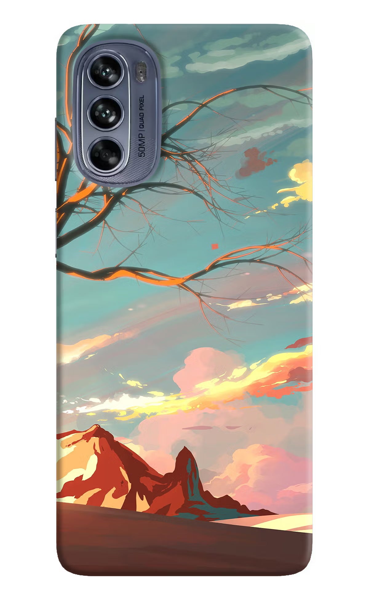 Scenery Moto G62 5G Hard Case Back Cover by Casekaro