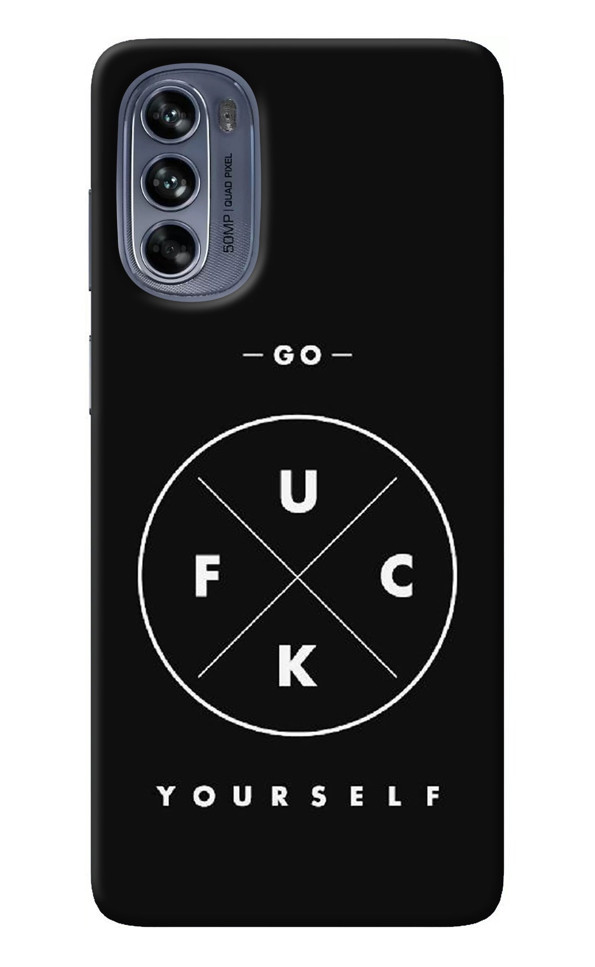 Go Fuck Yourself Moto G62 5G Back Cover