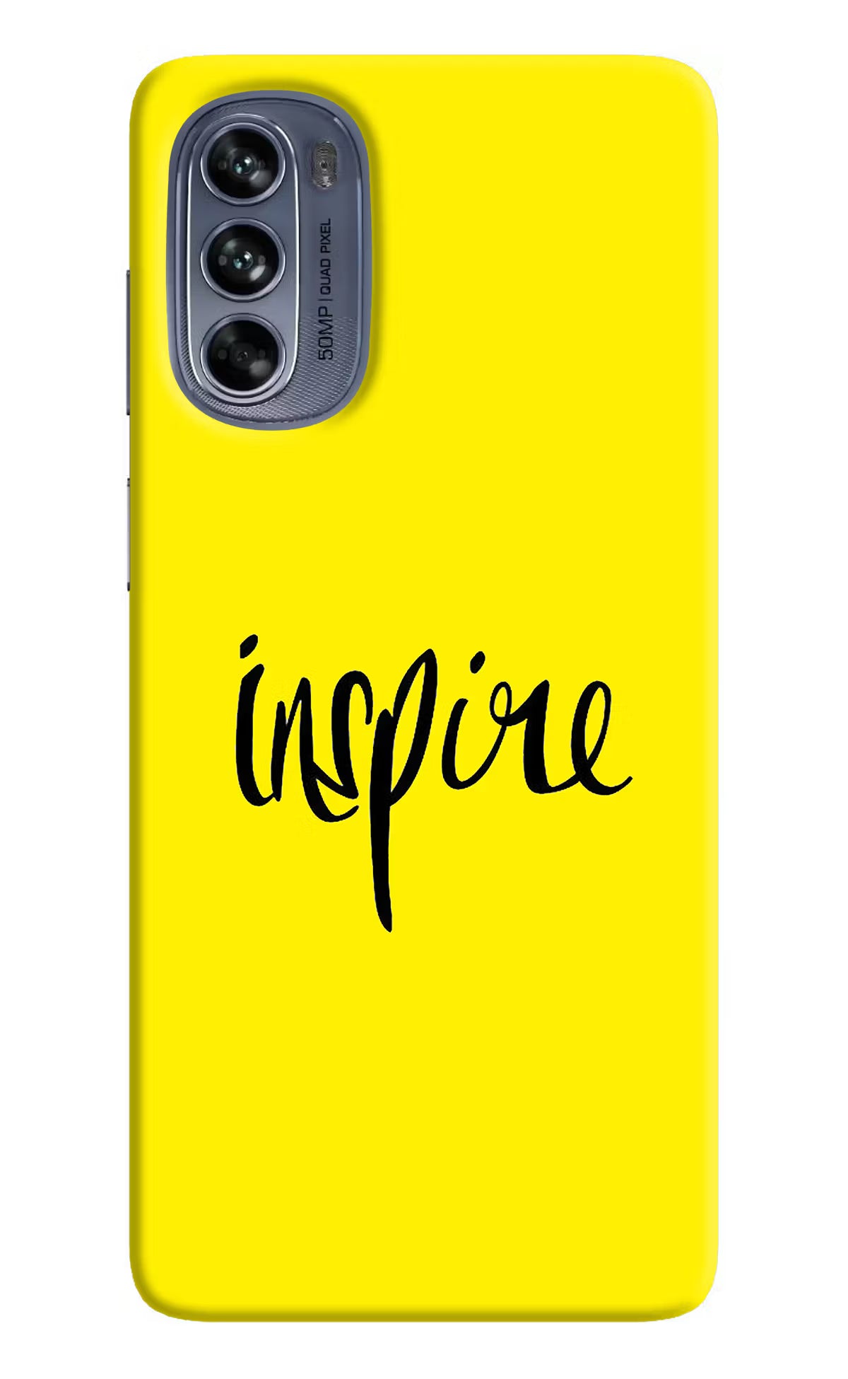 Inspire Moto G62 5G Hard Case Back Cover by Casekaro