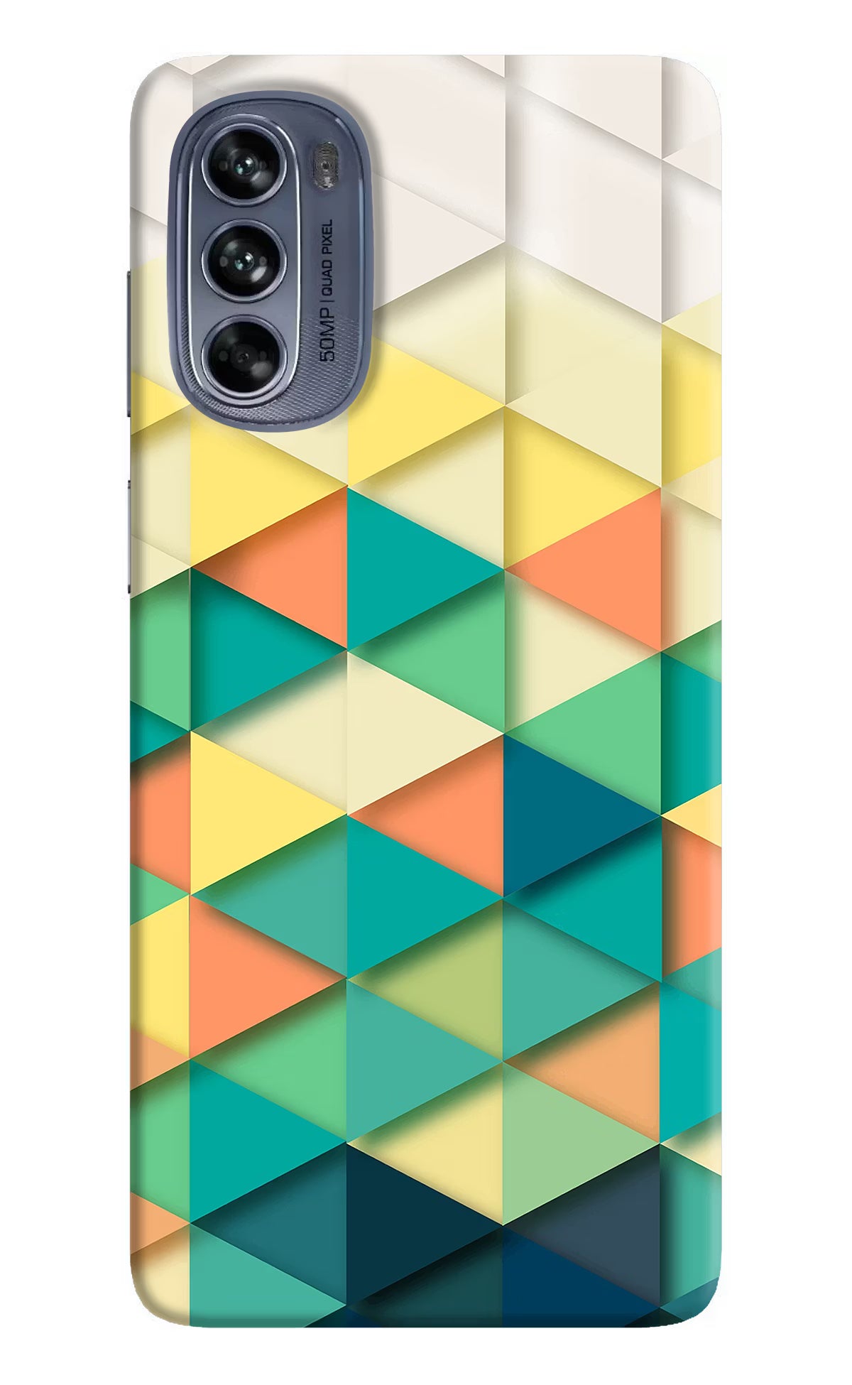 Abstract Moto G62 5G Hard Case Back Cover by Casekaro