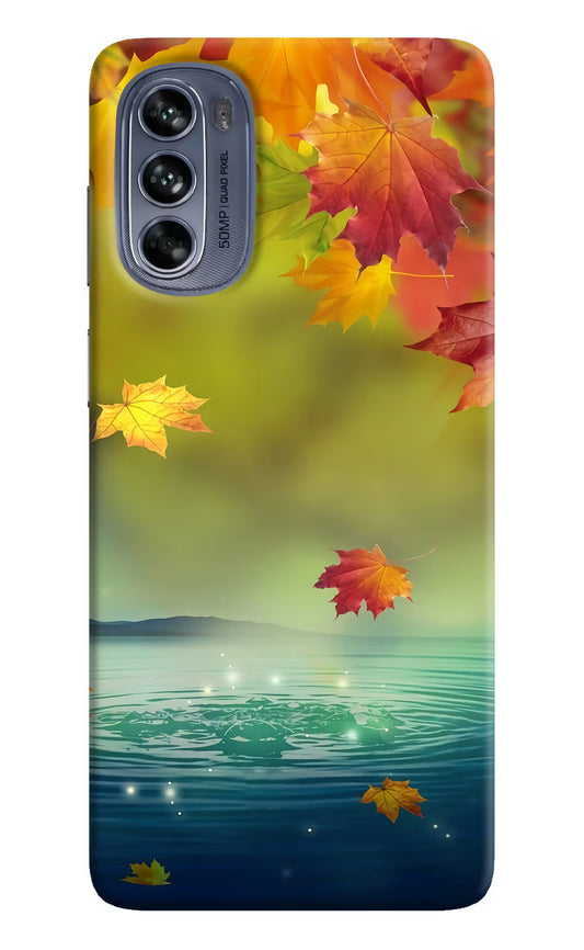 Flowers Moto G62 5G Hard Case Back Cover by Casekaro