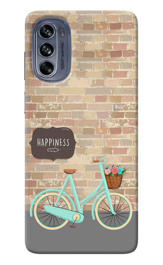 Happiness Artwork Moto G62 5G Back Cover