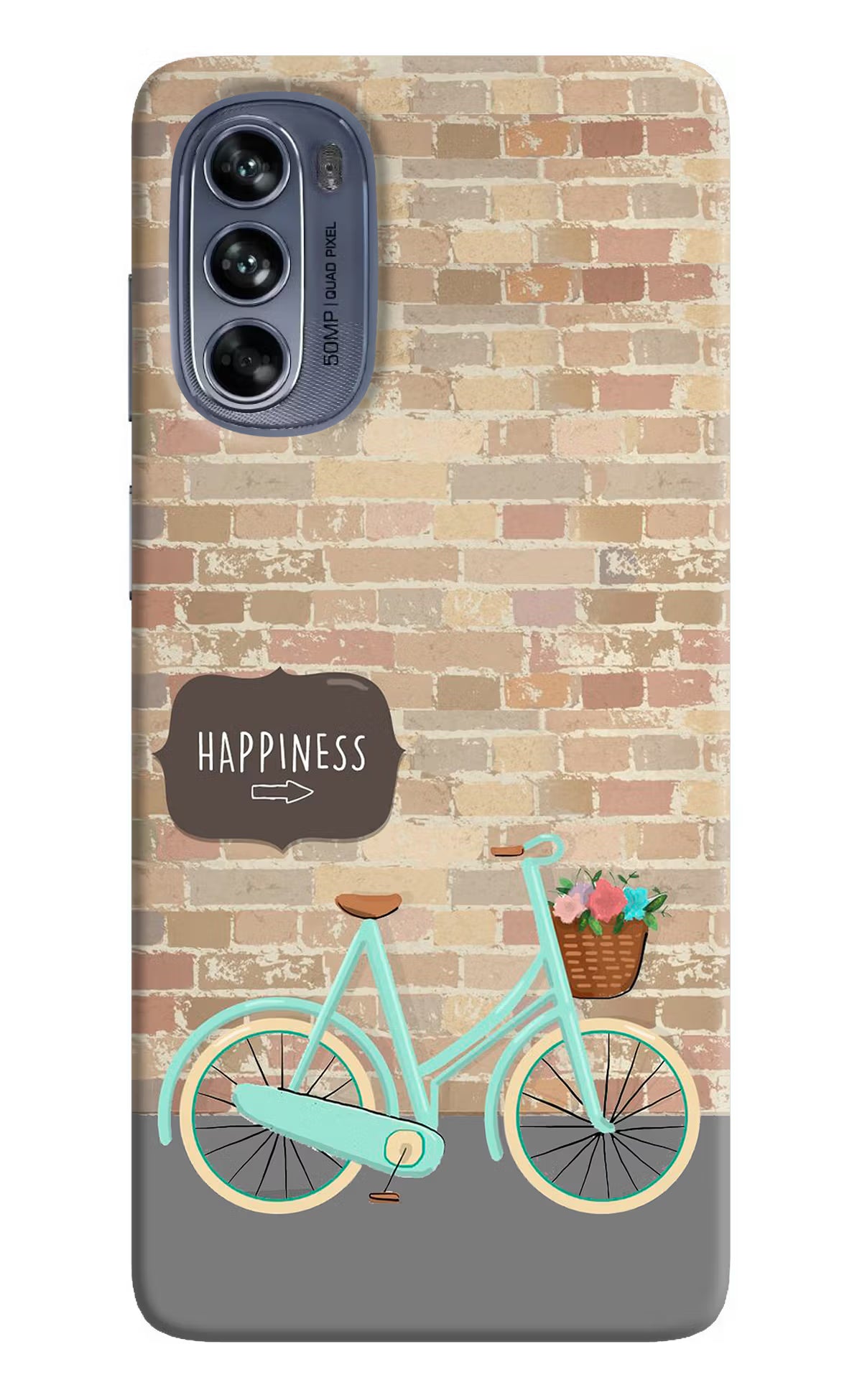 Happiness Artwork Moto G62 5G Hard Case Back Cover by Casekaro