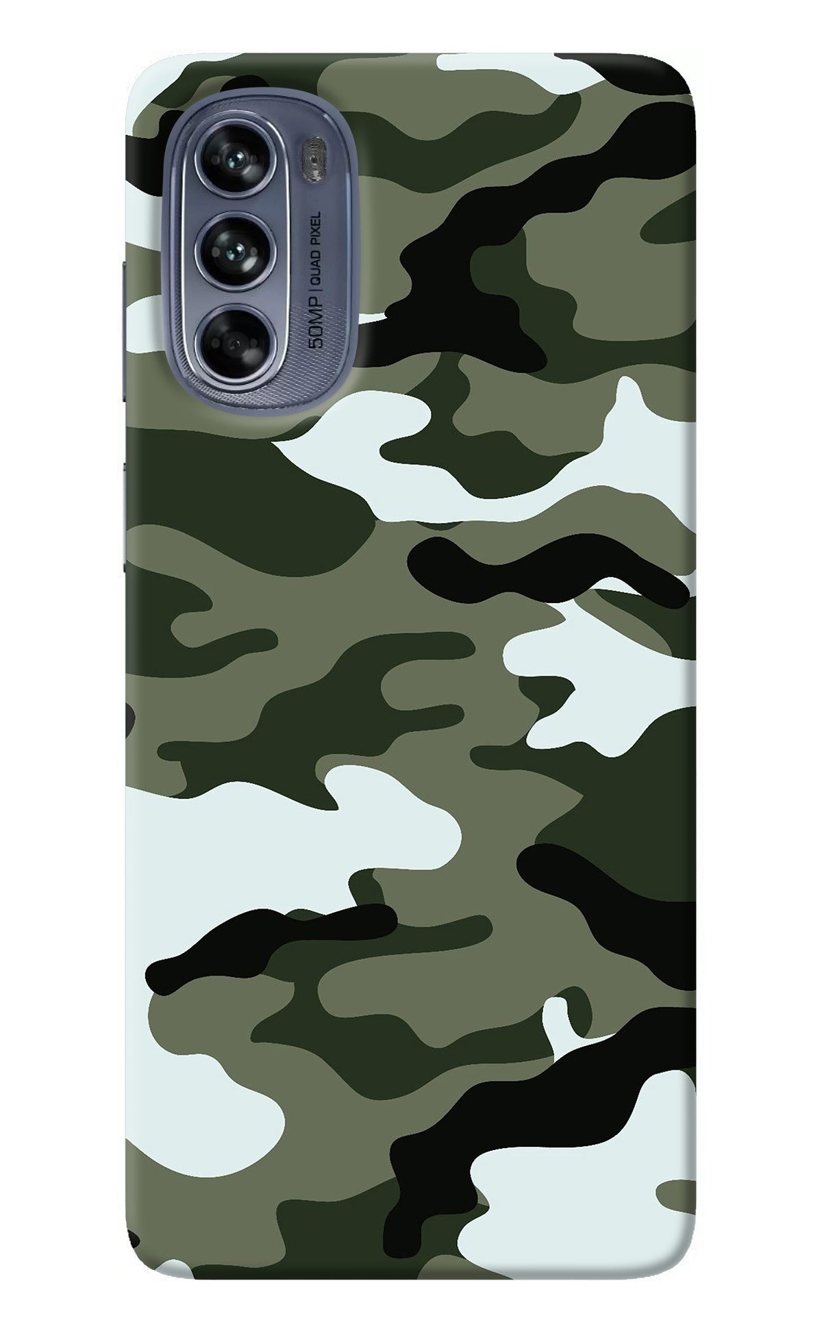 Camouflage Moto G62 5G Back Cover