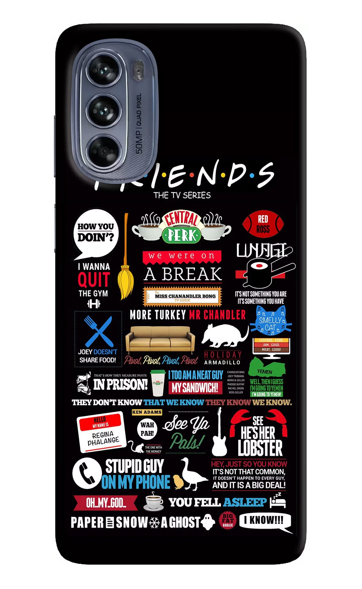 FRIENDS Moto G62 5G Hard Case Back Cover by Casekaro