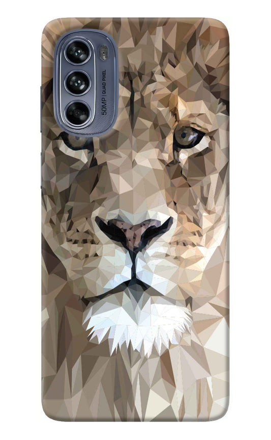 Lion Art Moto G62 5G Back Cover