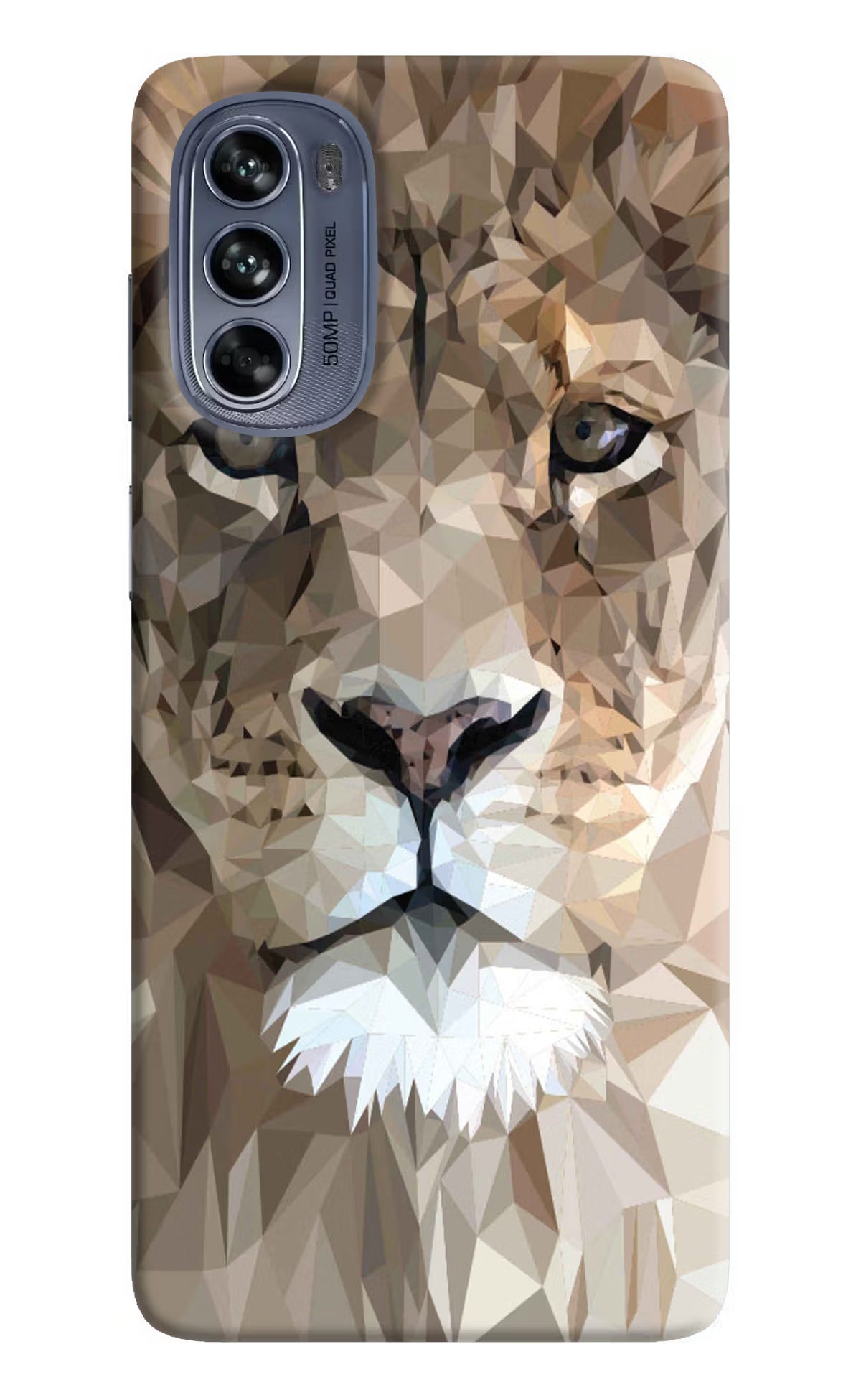 Lion Art Moto G62 5G Hard Case Back Cover by Casekaro