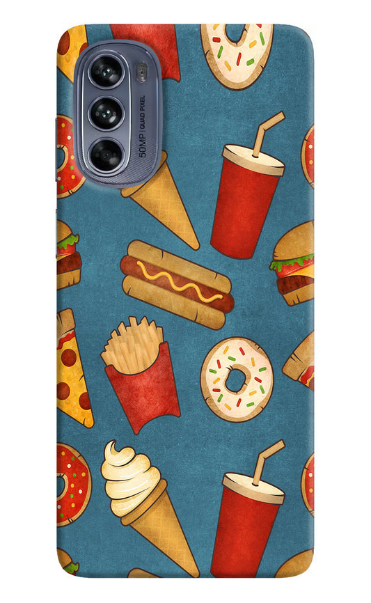 Foodie Moto G62 5G Hard Case Back Cover by Casekaro