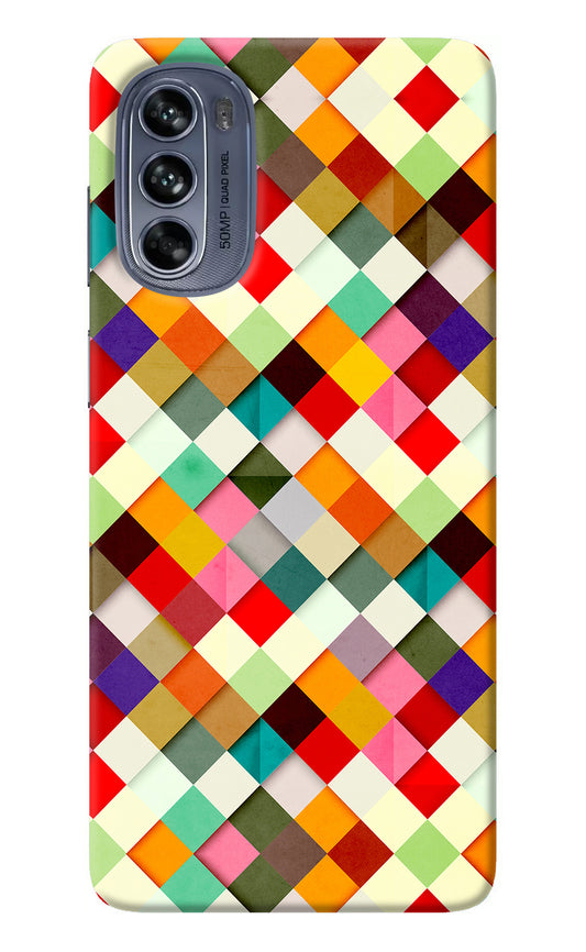 Geometric Abstract Colorful Moto G62 5G Back Cover