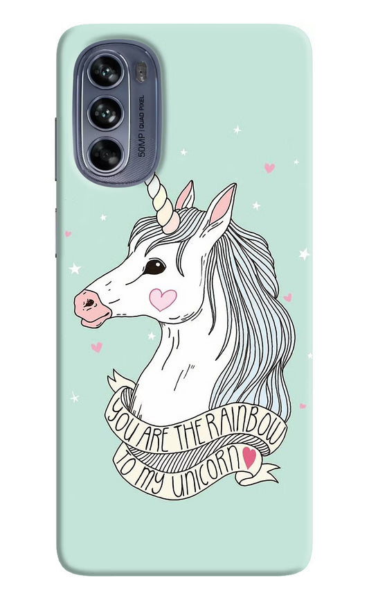 Unicorn Wallpaper Moto G62 5G Hard Case Back Cover by Casekaro