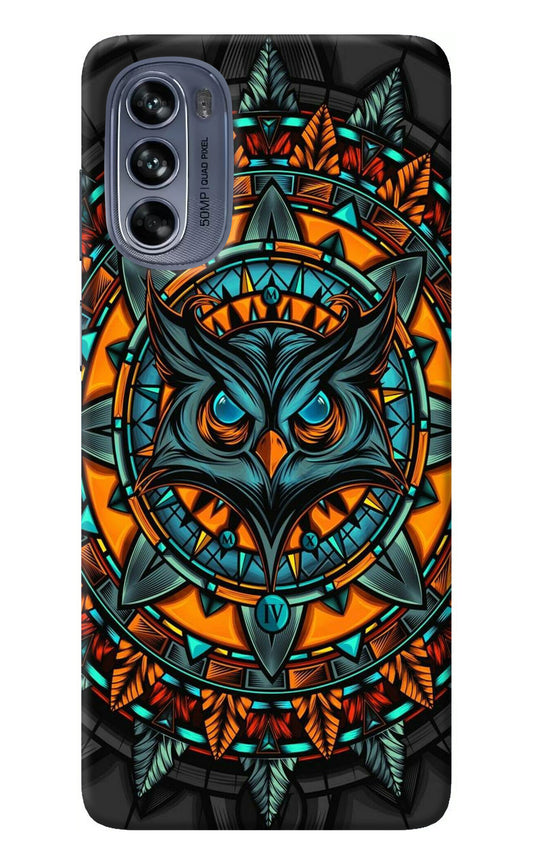 Angry Owl Art Moto G62 5G Back Cover