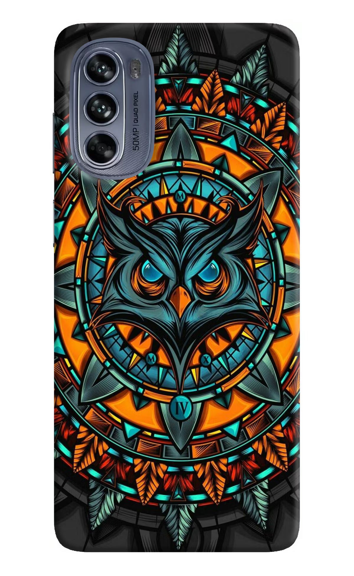 Angry Owl Art Moto G62 5G Hard Case Back Cover by Casekaro