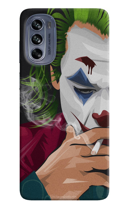 Joker Smoking Moto G62 5G Hard Case Back Cover by Casekaro
