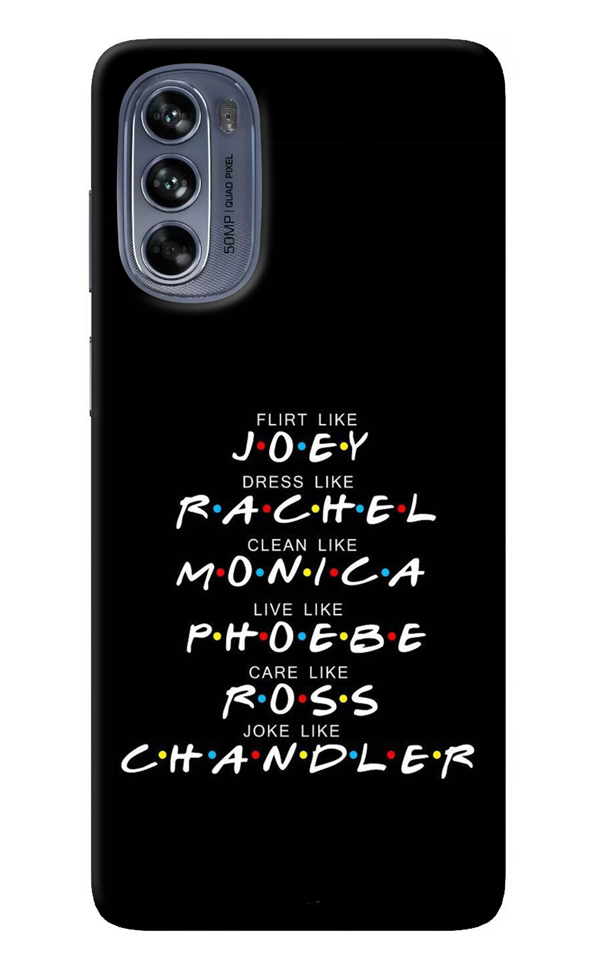 FRIENDS Character Moto G62 5G Back Cover