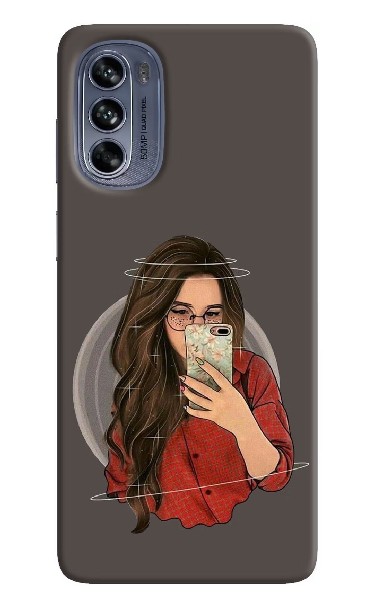 Selfie Queen Moto G62 5G Hard Case Back Cover by Casekaro