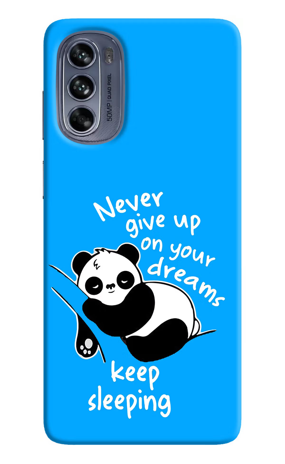 Keep Sleeping Moto G62 5G Hard Case Back Cover by Casekaro