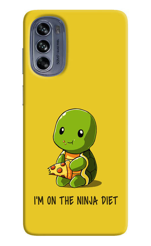 I'm on Ninja Diet Moto G62 5G Hard Case Back Cover by Casekaro