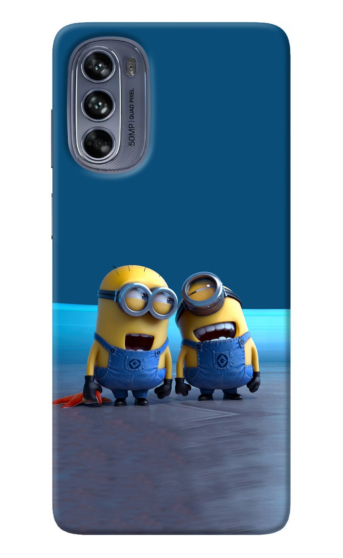 Minion Laughing Moto G62 5G Back Cover