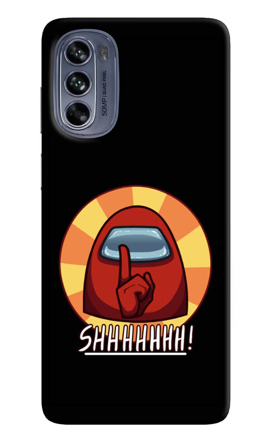 Among Us Shhh! Moto G62 5G Hard Case Back Cover by Casekaro