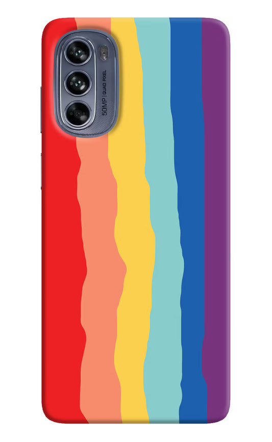 Rainbow Moto G62 5G Hard Case Back Cover by Casekaro