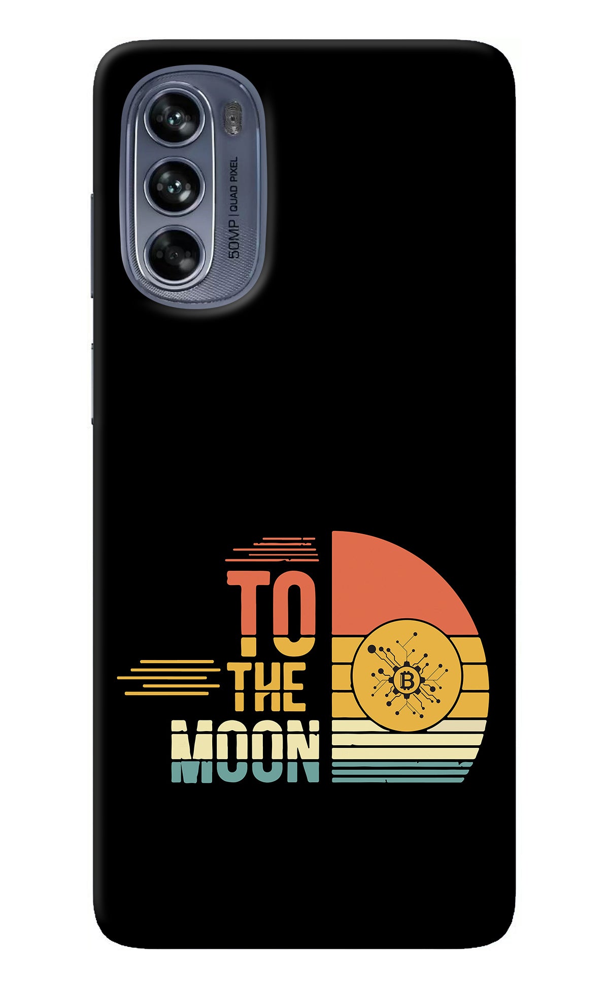 To the Moon Moto G62 5G Back Cover