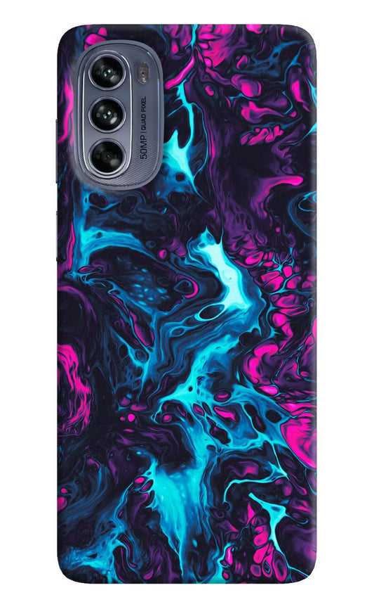 Abstract Moto G62 5G Hard Case Back Cover by Casekaro