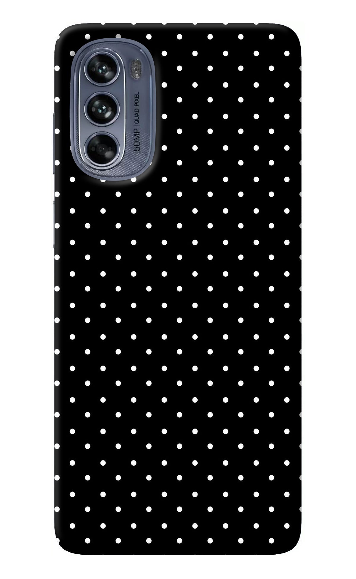 White Dots Moto G62 5G Back Cover