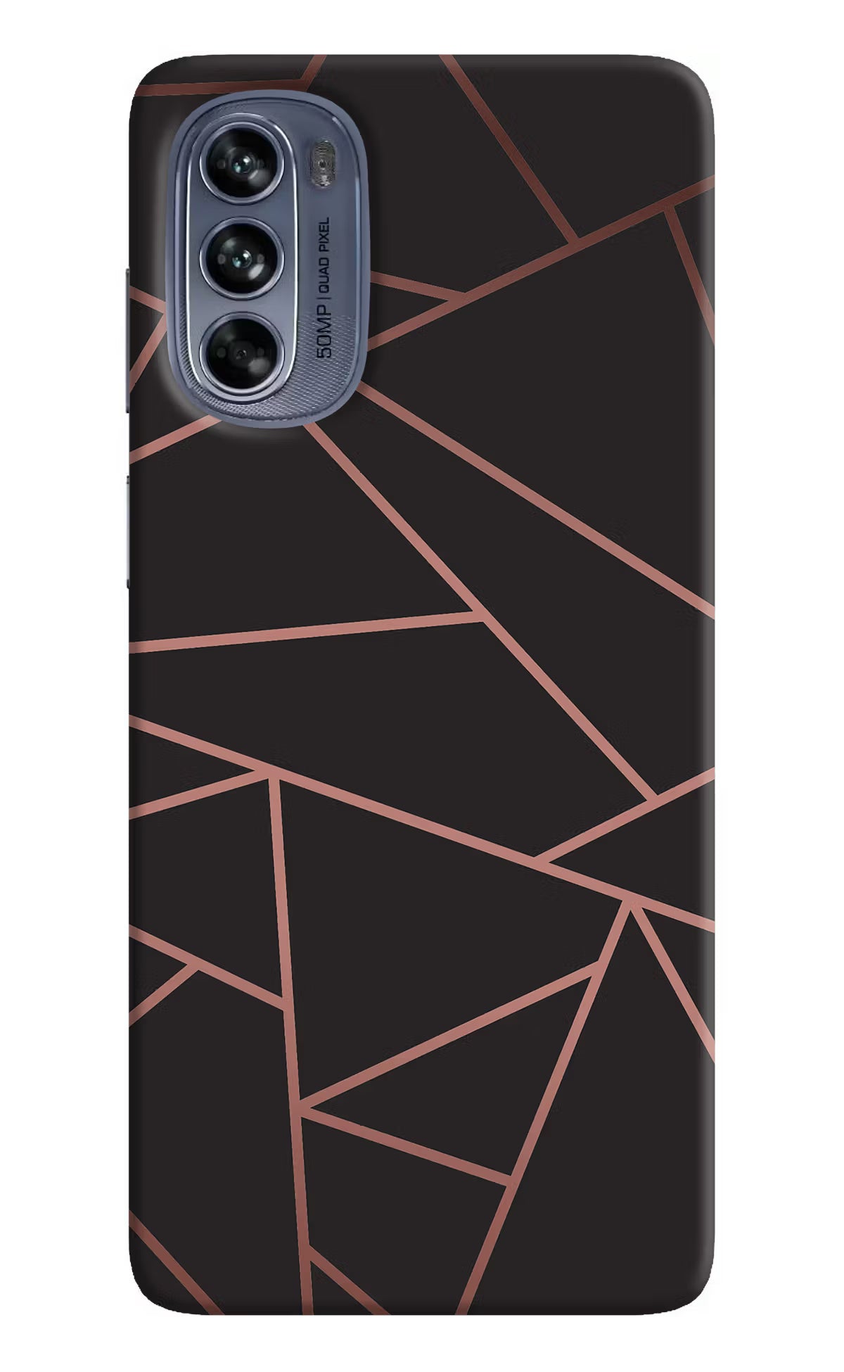 Geometric Pattern Moto G62 5G Hard Case Back Cover by Casekaro